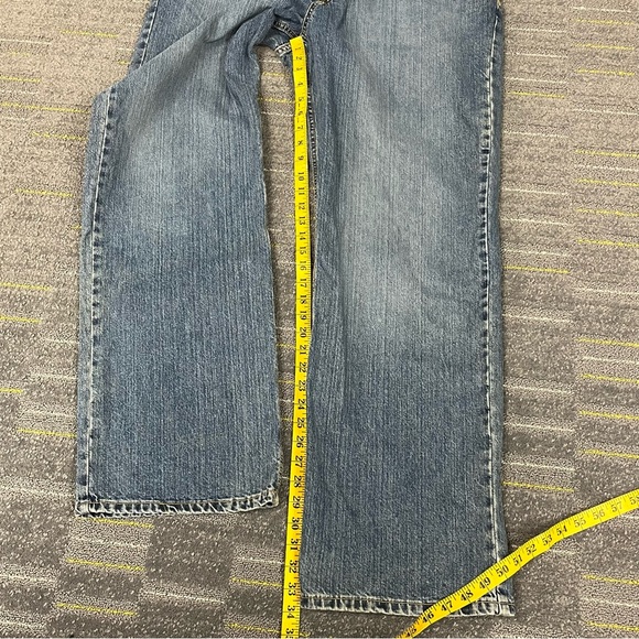 Cinch White Label Men's Relaxed Fit Straight Leg Denim Jeans MB92834003 38x34 - Picture 14 of 15